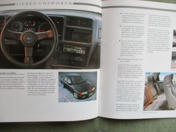 Ford Sierra Cosworth Katalog Juni 1989