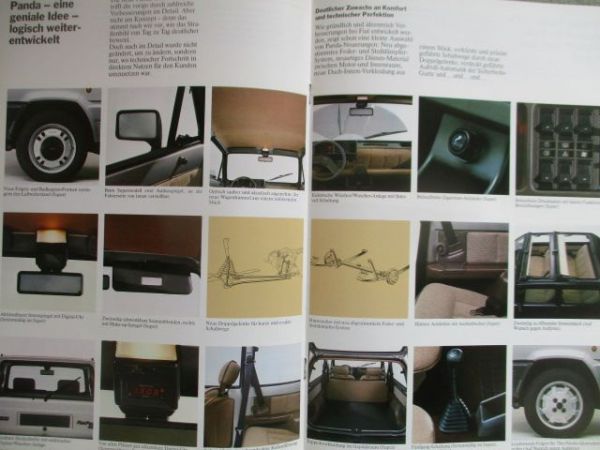 Fiat Panda 34 45CL +Super Katalog September 1984