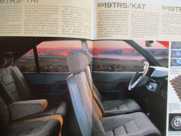 Citroen BX +Break September 1986