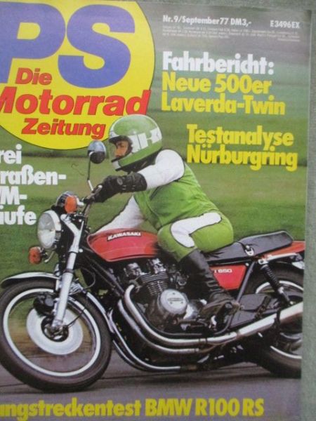 PS Motorrad Zeitung 9/1977