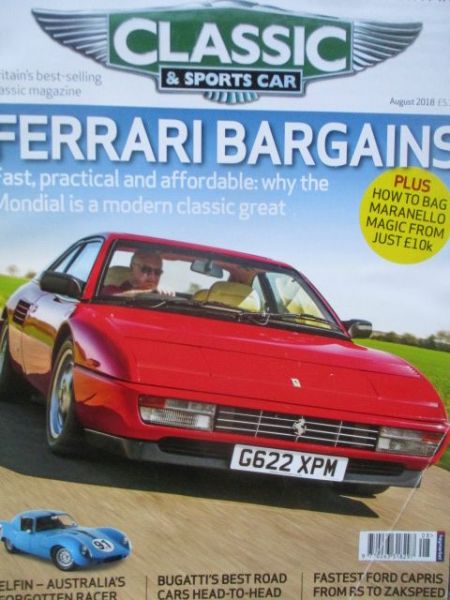 Classic & Sports Car 8/2018
