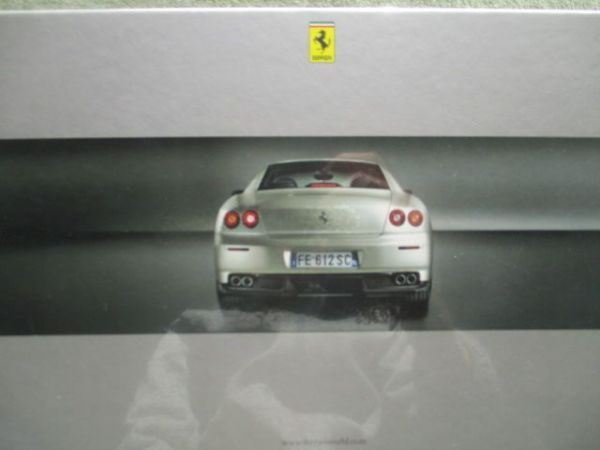 Ferrari 612 Scaglietti Buch Prospekt Rarität