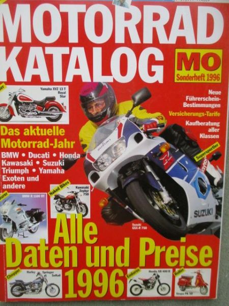 Schermers Motorrad Katalog 1996
