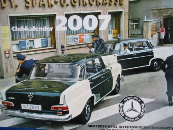 Mercedes Benz Club Kalender 2007 21x30cm