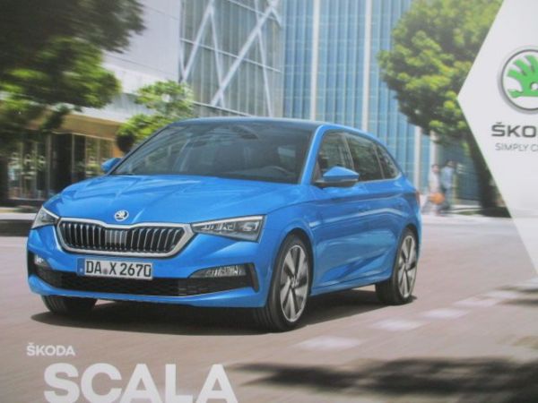 Skoda Scala Prospekt Januar 2023 NEU