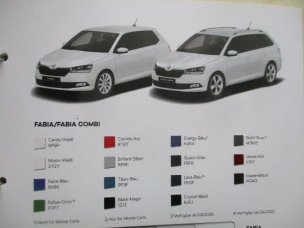 Skoda Colours