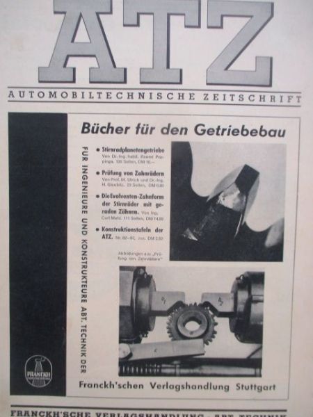 Automobiltechnische Zeitschrift Juli 1953