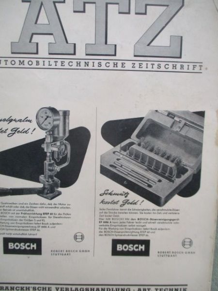 Automobiltechnische Zeitschrift August 1953