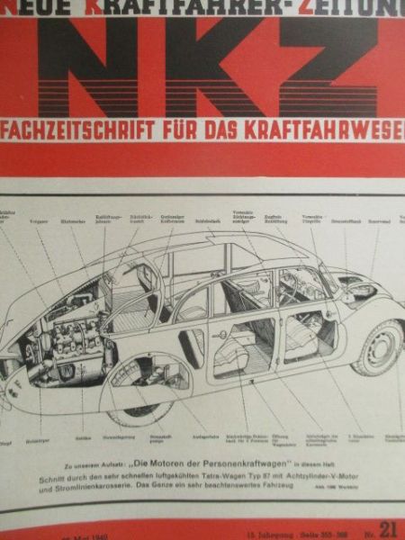 Neue Kraftfahrer Zeitung 21/1940