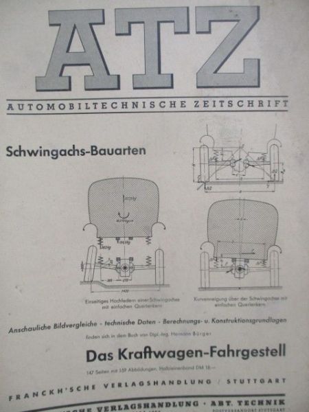 Automobiltechnische Zeitschrift Mai 1955