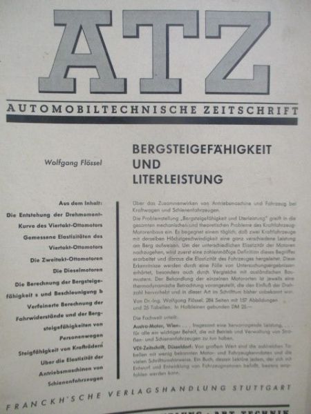 Automobiltechnische Zeitschrift Dezember 1956