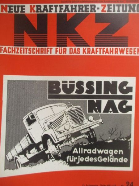 Neue Kraftfahrer Zeitung 24/1940