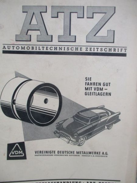 Automobiltechnische Zeitschrift Juni 1956