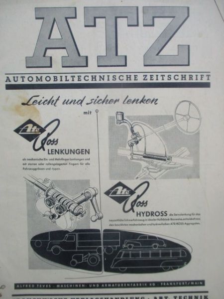Automobiltechnische Zeitschrift Oktober 1956