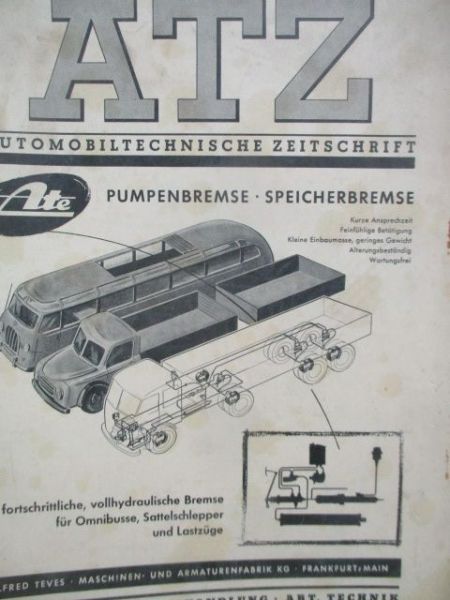 Automobiltechnische Zeitschrift Oktober 1957