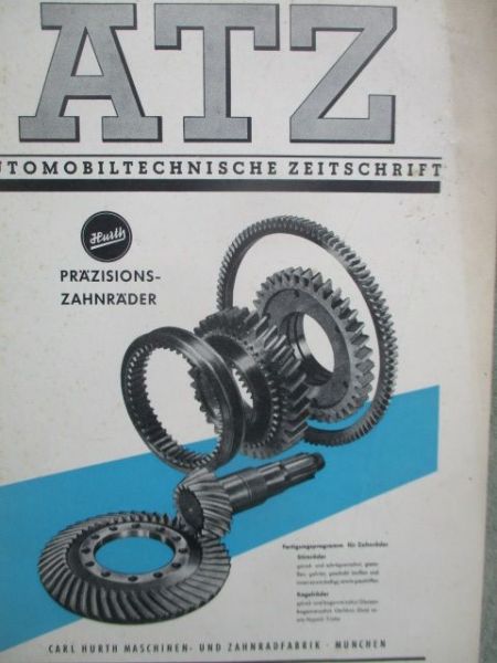 Automobiltechnische Zeitschrift Dezember 1958