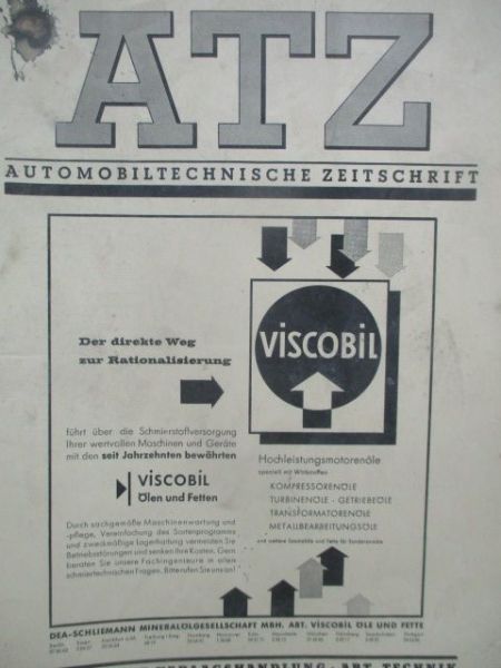 Automobiltechnische Zeitschrift Mai 1960