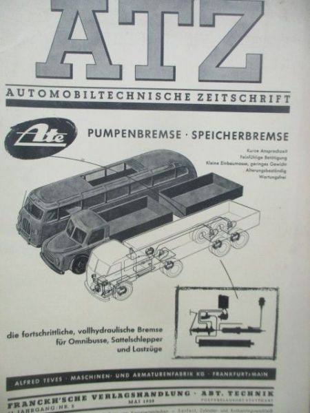 Automobiltechnische Zeitschrift Januar 1961