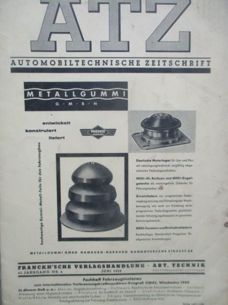 Automobiltechnische Zeitschrift März 1959
