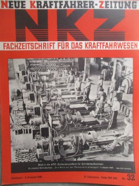 Neue Kraftfahrer Zeitung 32/1940
