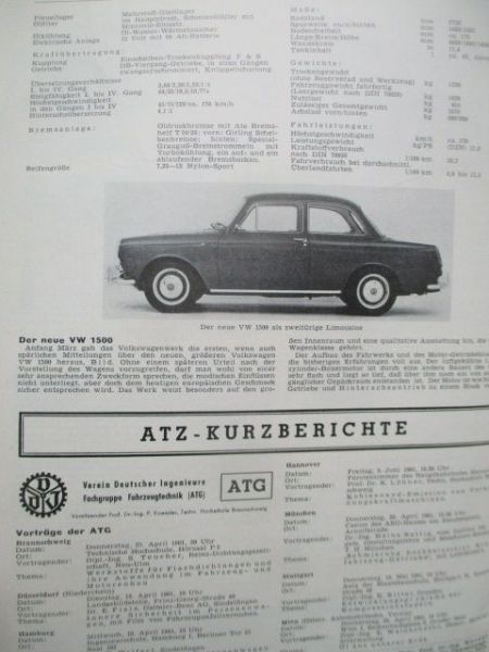 Automobiltechnische Zeitschrift April 1961