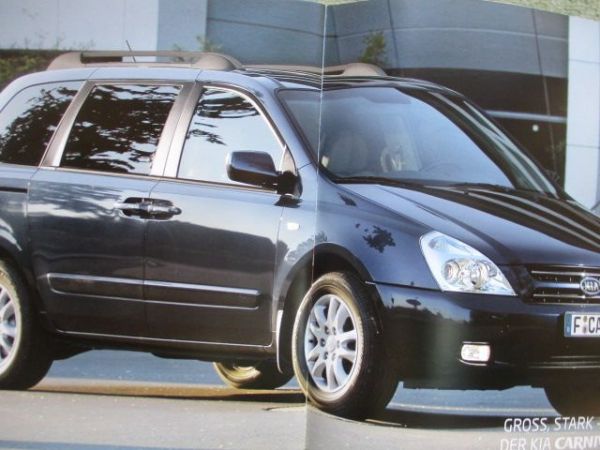 Kia Carnival Prospekt 2009+Preisliste
