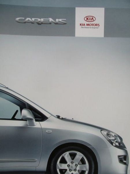 Kia Carens Prospekt 2008 +Preisliste