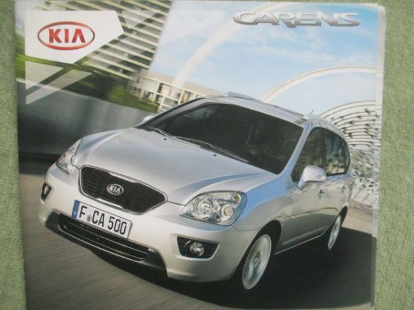 Kia Carens Prospekt Modelljahr 2011+Preisliste
