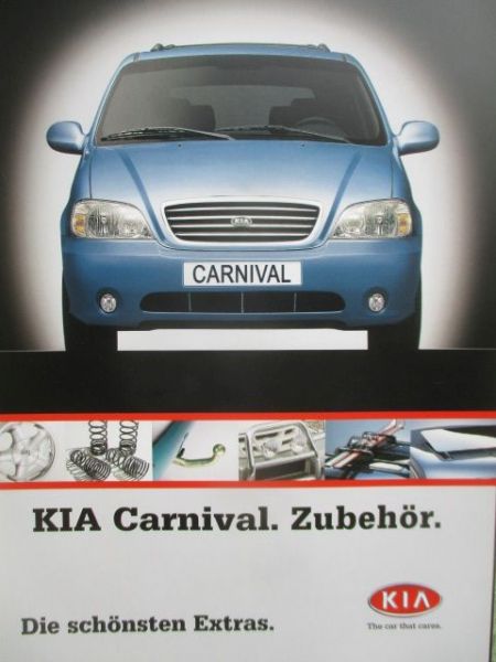 Kia Carnival Zubehör Mai 2002