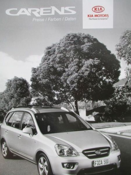 Kia Carens Preisliste April 2007