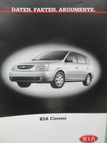 Kia Carens Daten,Fakten,Argumente Juli 2002