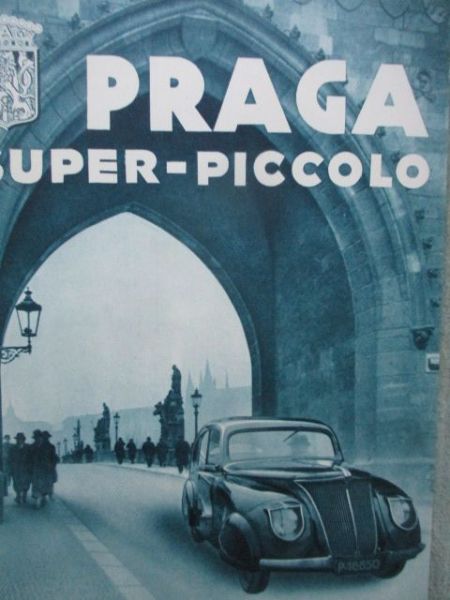 Praga Super-Piccolo Deutscher Katalog