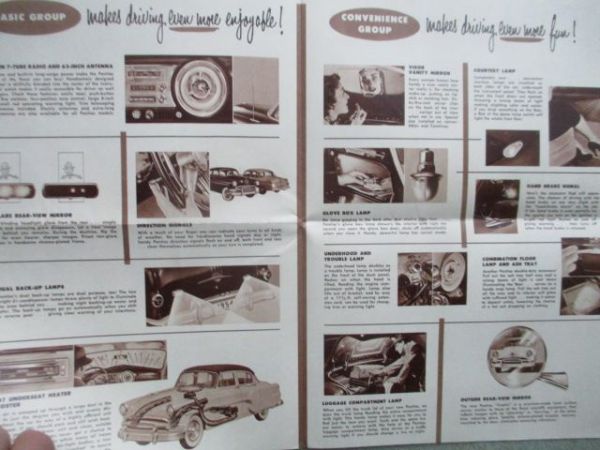 Pontiac Accessories for 1954