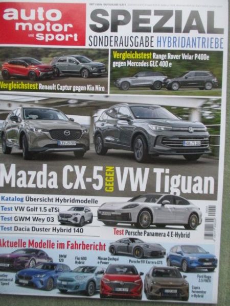 auto motor & sport Spezial Sonderausgabe Hybridantriebe 1/2024