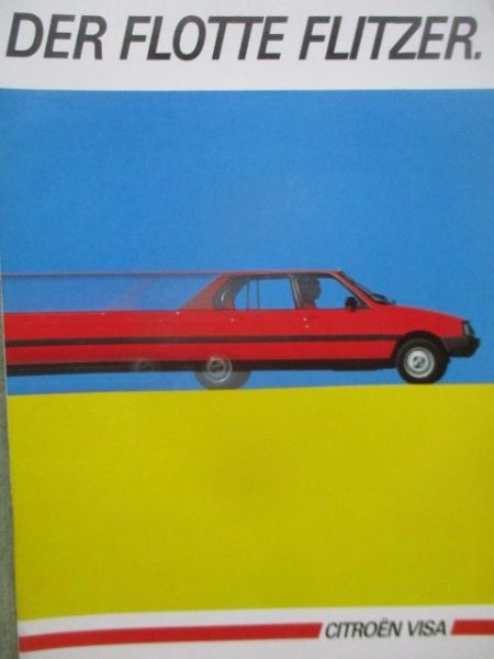 Citroen Visa +Club +Plein Air +GT +17D Juli 1984