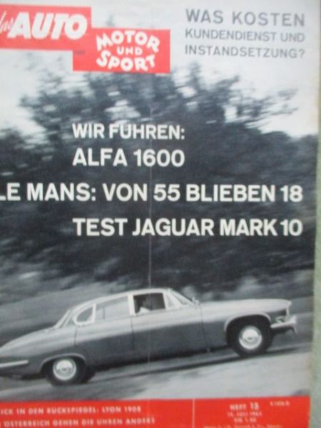 Auto Motor & Sport 15/1962