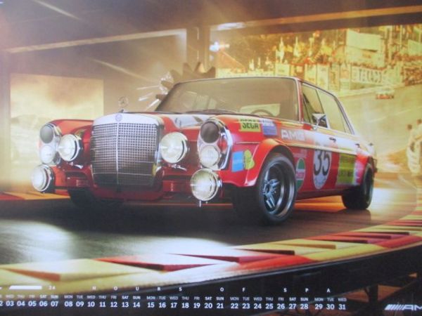 Mercedes Benz AMG 2024 Kalender 49x69cm