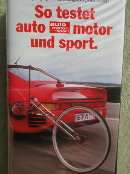 auto motor & sport So testest VHS Cassette