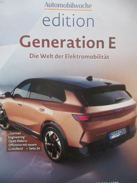 Automobilwoche edition Generation E Juli 2024