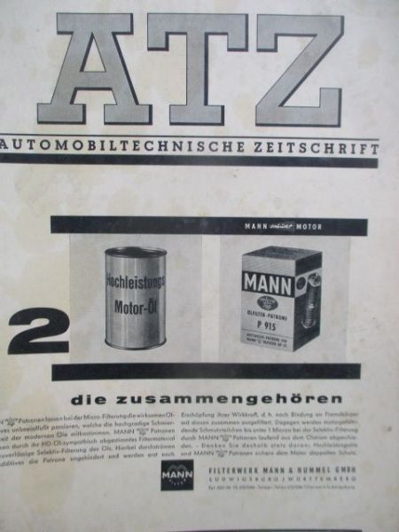 Automobiltechnische Zeitschrift Juni 1957