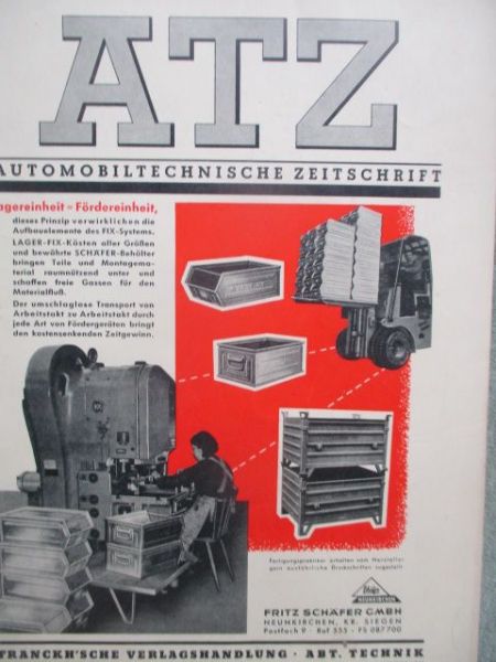 Automobiltechnische Zeitschrift Januar 1959