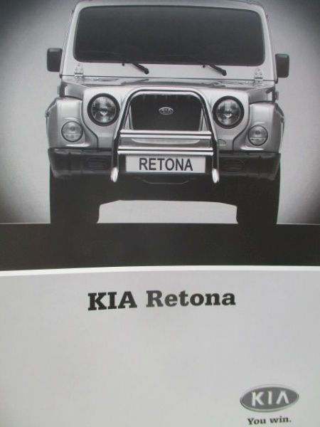 Kia Retona Preisliste 9/2000