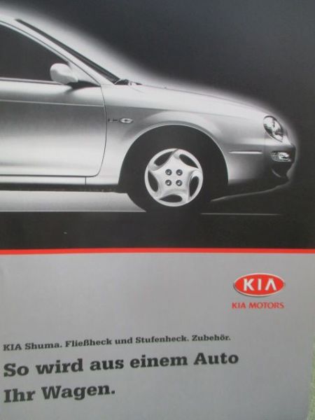 Kia Shuma Fließheck Stufenheck Zubehör 2/2000