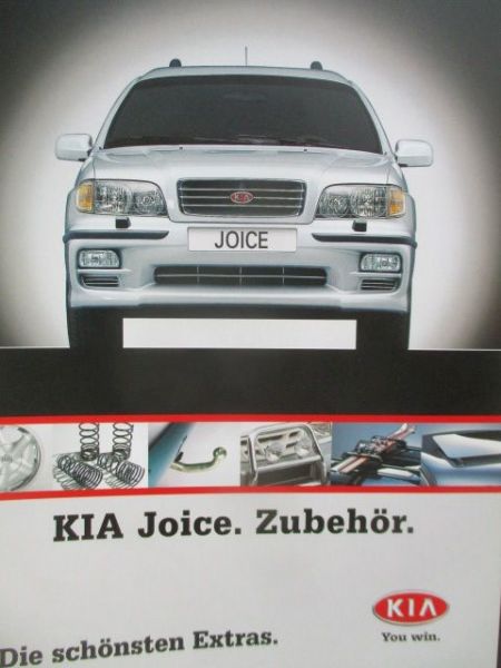 Kia Joice Zubehör Mai 2001