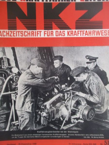 Neue Kraftfahrer Zeitung 51/1940