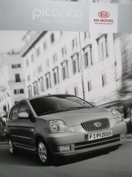 Kia Picanto Preisliste April 2005