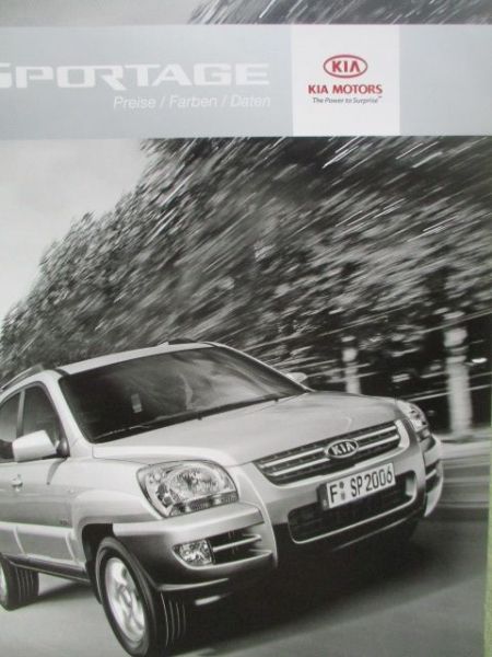 Kia Sportage Preise/Daten Modelljahr 2005