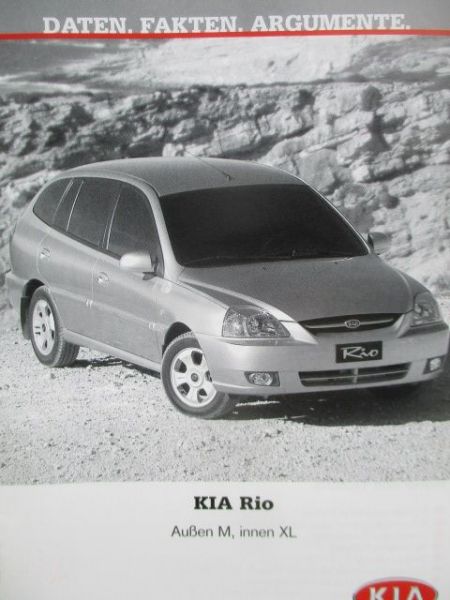 Kia Rio Daten,Fakten und Argumente Januar 2003