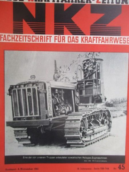 Neue Kraftfahrer Zeitung 45/1941