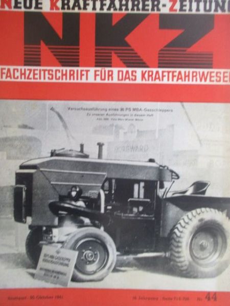 Neue Kraftfahrer Zeitung 44/1941